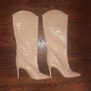 Schutz leather boots